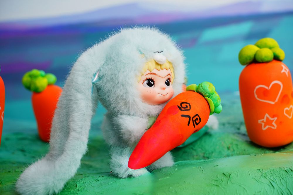 LETSVAN WAKUKU-FOX & BUNNY TRICK OR TREAT SERIES TRADING PLUSH